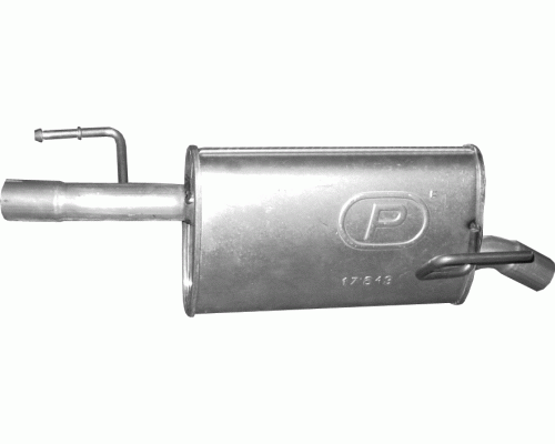 Глушитель задняя часть Opel Meriva A