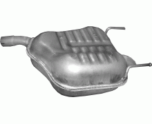 Глушитель задняя часть Opel Vectra C