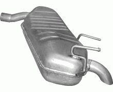 Глушитель задняя часть Opel Vectra C