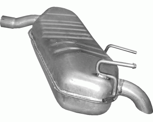 Глушитель задняя часть Opel Vectra C