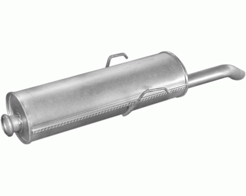 Глушитель задняя часть Peugeot 405