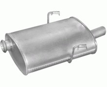 Глушитель задняя часть Peugeot 406