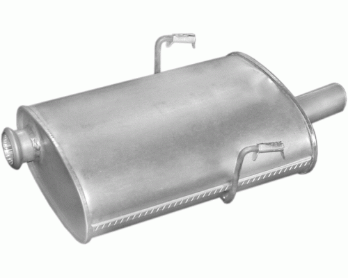 Глушитель задняя часть Peugeot 406