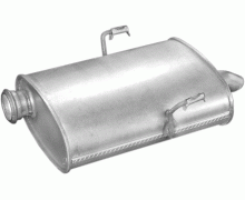 Глушитель задняя часть Peugeot 406