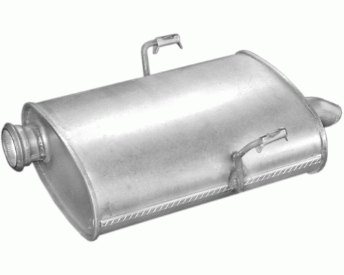 Глушитель задняя часть Peugeot 406