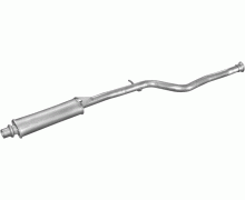 Глушитель средняя часть Peugeot 106