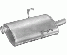 Глушитель задняя часть Peugeot 406