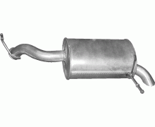 Глушитель задняя часть Peugeot 407