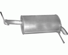 Глушитель задняя часть Peugeot 407