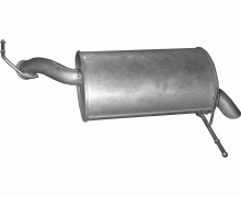 Глушитель задняя часть Peugeot 407