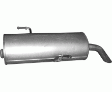 Глушитель задняя часть Peugeot 206