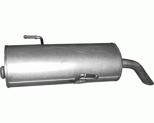 Глушитель задняя часть Peugeot 206