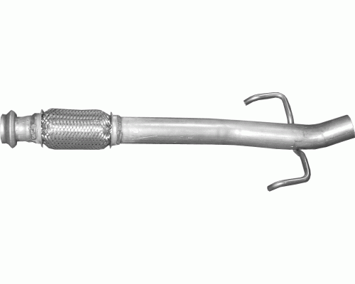 Труба выхлопная Peugeot 207  1.4 2007