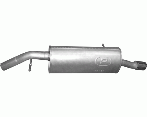 Глушитель задняя часть Peugeot 207