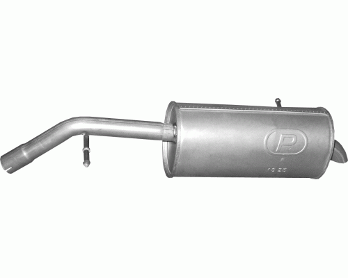 Глушитель задняя часть Peugeot 207