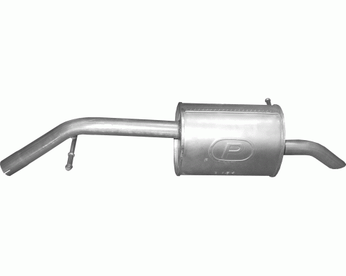 Глушитель задняя часть Peugeot 207