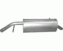 Глушитель задняя часть Peugeot 207