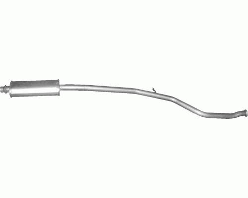 Глушитель средняя часть Peugeot 206