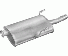 Глушитель задняя часть Peugeot 406