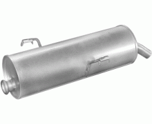 Глушитель задняя часть Peugeot 206