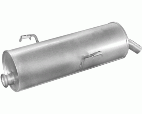 Глушитель задняя часть Peugeot 206