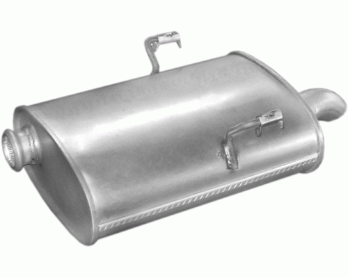 Глушитель задняя часть Peugeot 406