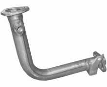 Труба выхлопная Peugeot 206