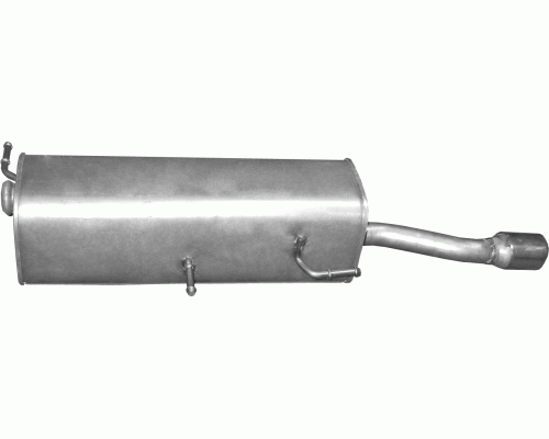 Глушитель задняя часть Peugeot 307 CC