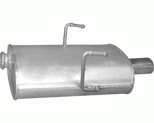 Глушитель задняя часть Peugeot 406