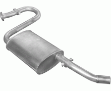 Глушитель задняя часть Peugeot Boxer