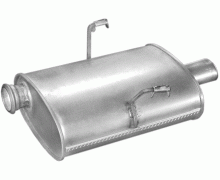 Глушитель задняя часть Peugeot 406