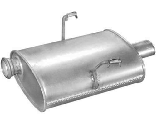 Глушитель задняя часть Peugeot 406