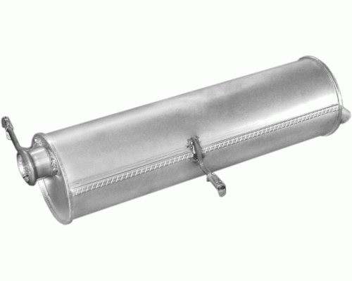 Глушитель задняя часть Peugeot 307