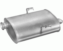 Глушитель задняя часть Peugeot 406