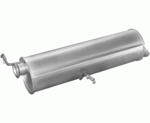 Глушитель задняя часть Peugeot 307