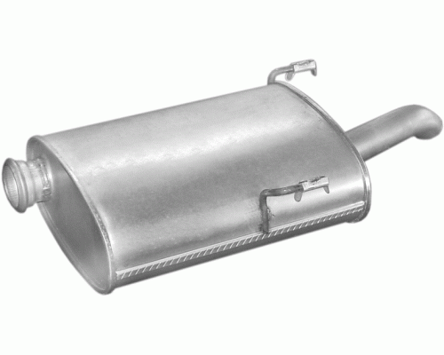 Глушитель задняя часть Peugeot 406