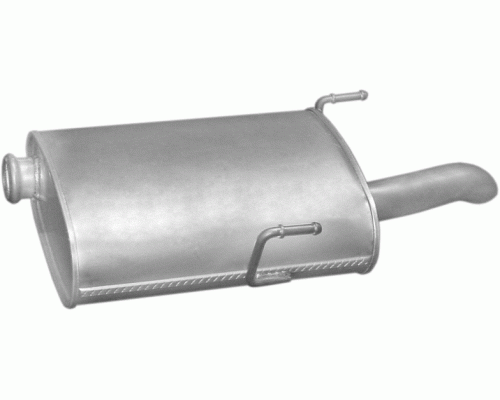 Глушитель задняя часть Peugeot 406