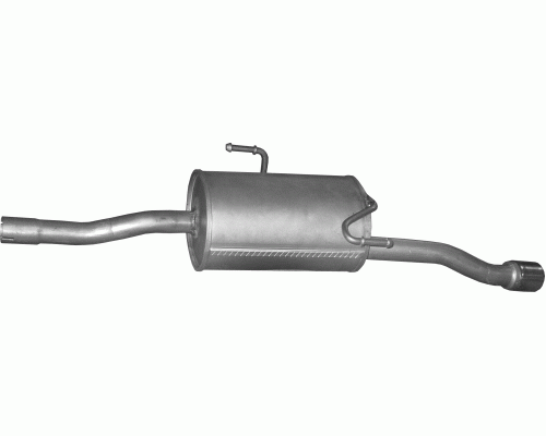 Глушитель задняя часть Peugeot 206