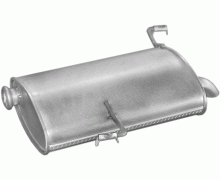 Глушитель задняя часть Peugeot 206