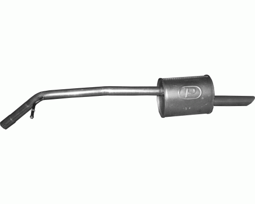 Глушитель задняя часть Peugeot C-Elysee