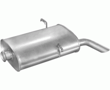 Глушитель задняя часть Peugeot 405