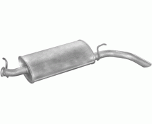 Глушитель задняя часть Renault Express