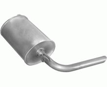 Глушитель задняя часть Renault Trafic