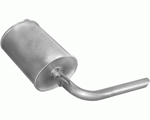 Глушитель задняя часть Renault Trafic