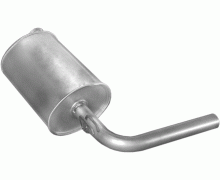 Глушитель задняя часть Renault Trafic