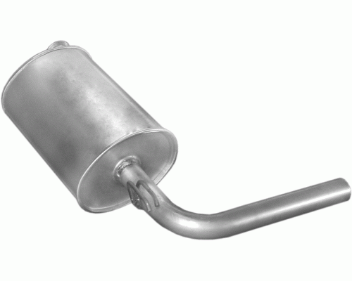 Глушитель задняя часть Renault Trafic