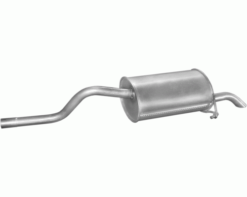 Глушитель задняя часть Renault Clio