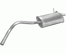 Глушитель задняя часть Renault Kangoo