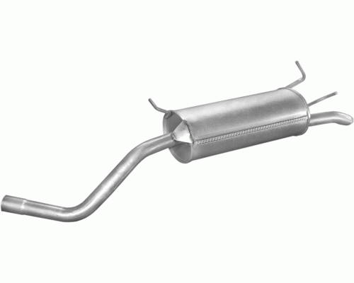 Глушитель задняя часть Renault Megane