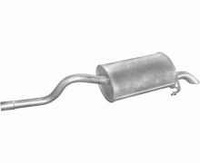 Глушитель задняя часть Renault Clio